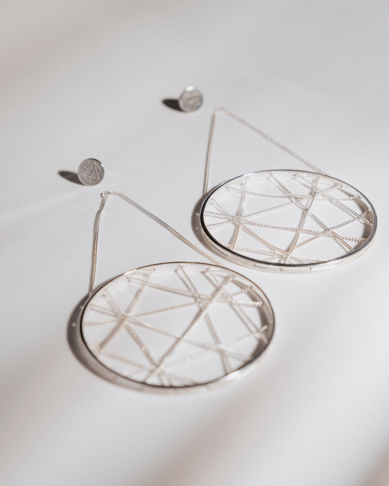 Pendientes BIG DREAMS Plata