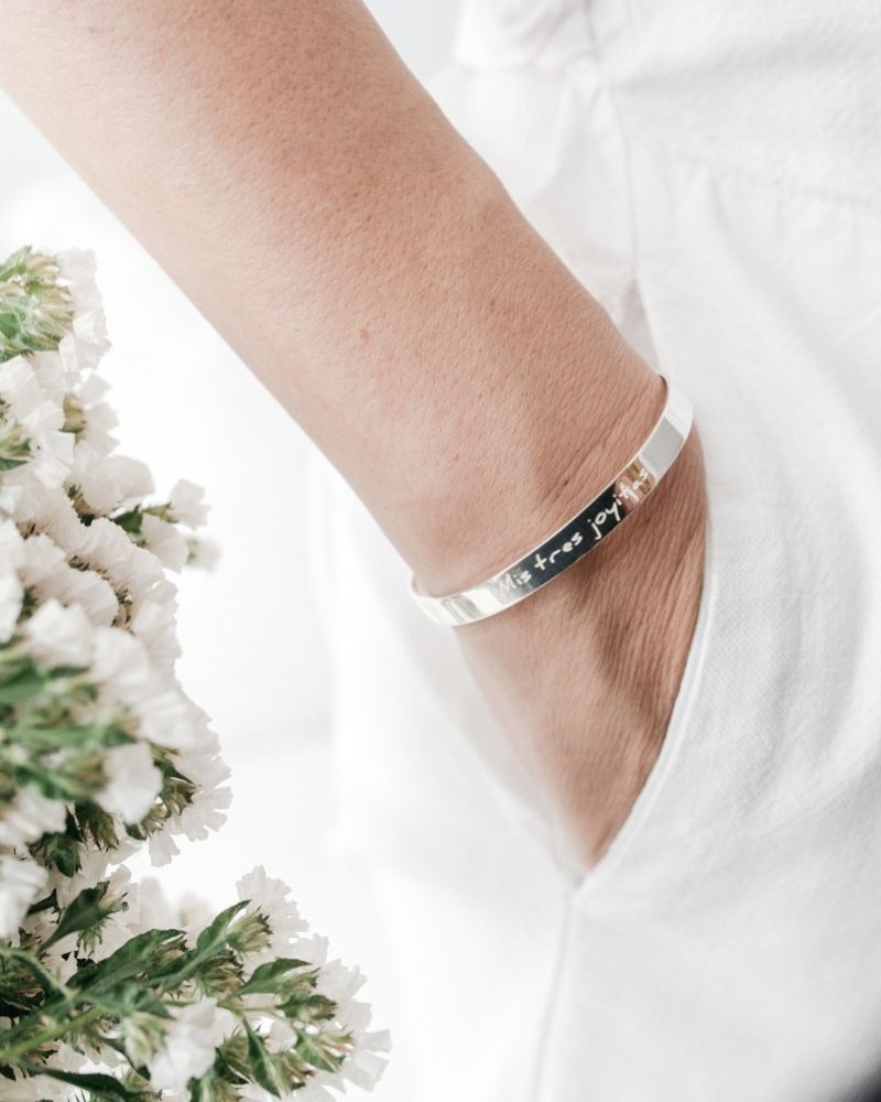 Armband Message SILBER