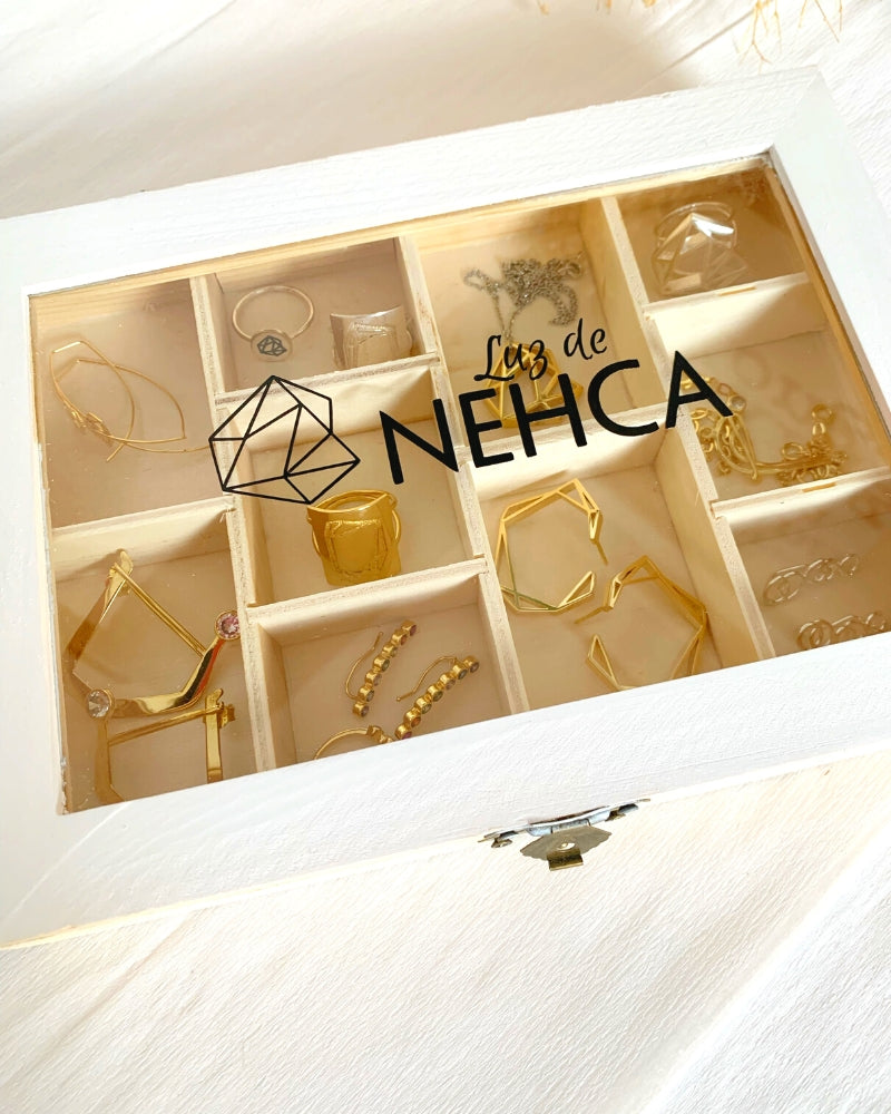 Joyero de madera LUZ de NEHCA