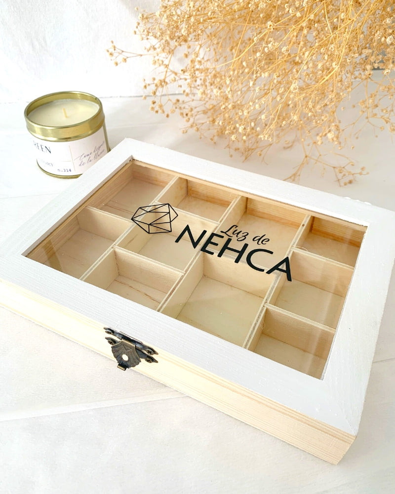Joyero de madera LUZ de NEHCA