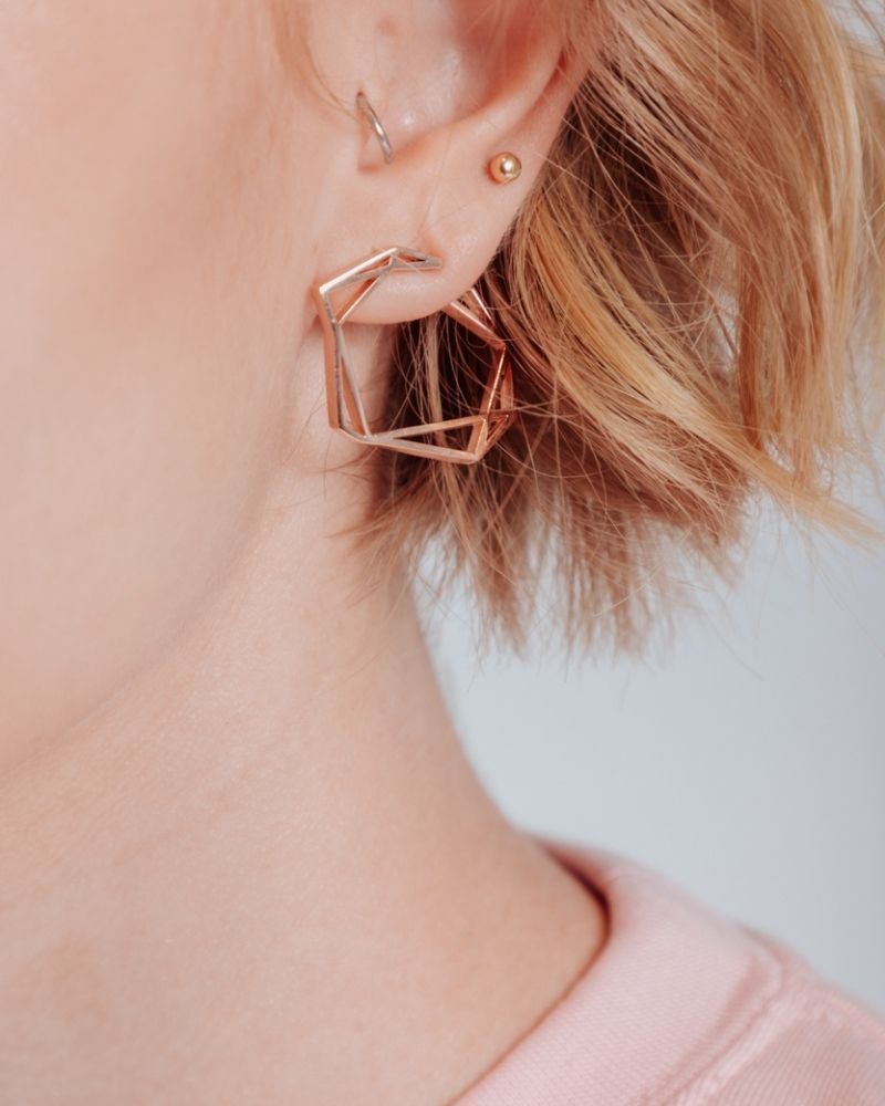 Pendientes ROSA